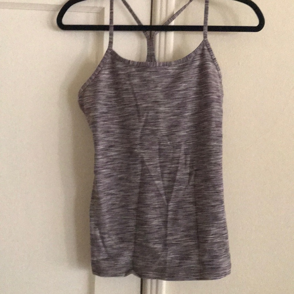 Racer back fitted sports tank